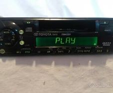 Toyota TM4201 Single DIN RDS EON Cassette Car Radio Stereo