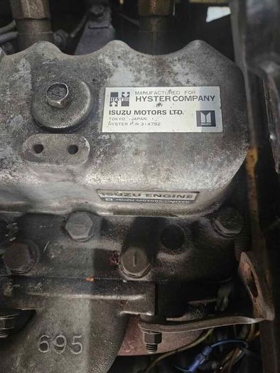 2002 Hyster 3.5 hyster diesel Forklift