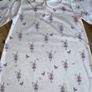 Next cream bunny nightdress age 9 Image 2