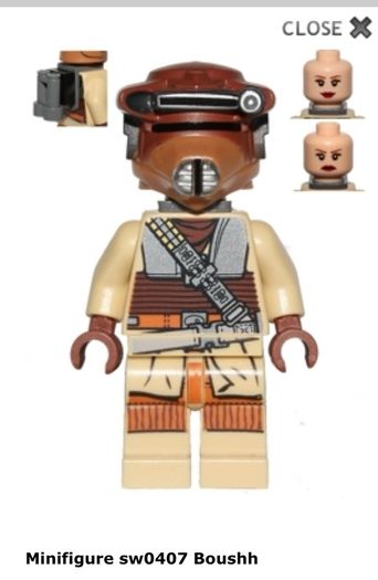 lego Boushh Item No: sw0407