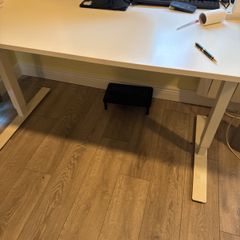 IKEA manual standing desk, width 160cm x depth 80cm