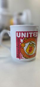 Manchester United Football Club Mug, Red Crest Design