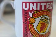 Manchester United Football Club Mug, Red Crest Design