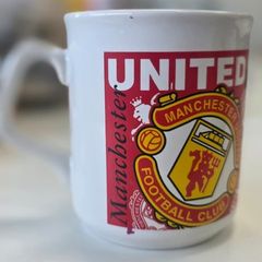 Manchester United Football Club Mug, Red Crest Design