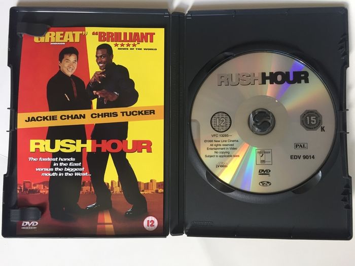 Rush Hour Trilogy Movies (Jackie Chan and Chris Tucker) [Movie 3xDVD]