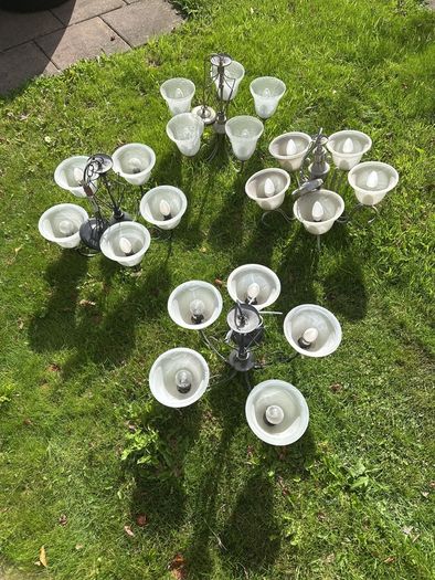 Hanging Pendant Light Chandelier x4