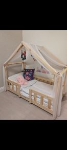 Toddler bed and mattress
