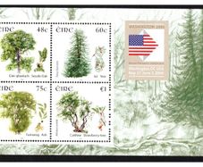 2006 Ireland Washington '06 on Trees Commemorative Stamp Miniature Sheet (MS58) Mint Never Hinged (MNH)