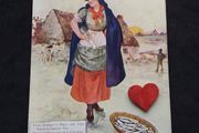 Ireland Postcard : A Connemara Colleen - 1900s