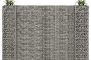 H-Shaped Gabion Planter Steel Wire 260x40x180 cm