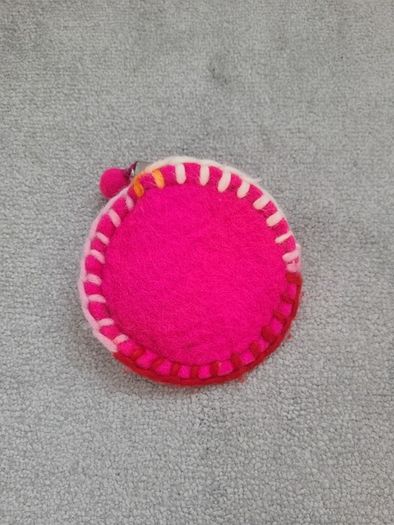 Handmade Flower Coin Purse, size: 5"