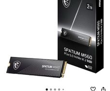 Msi Spatium M560 Ssd 2tb Sealed Box