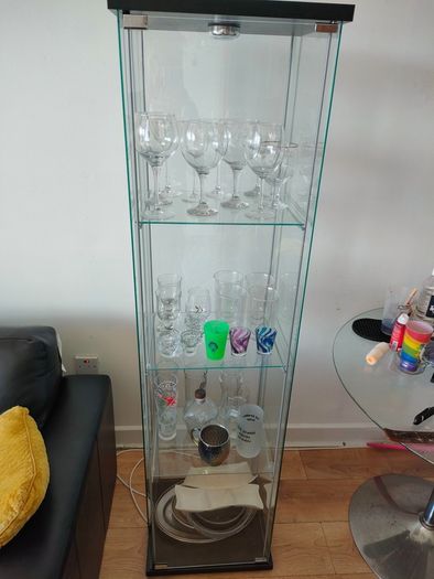 Modern Glass Display Cabinet