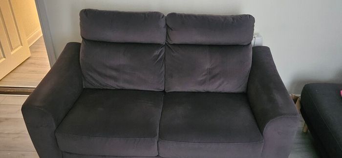 2 seater grey sofa