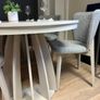 Axis Black Extendable Dining Table  100 to 140cm Image 6