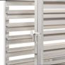Kitchen Trolley for 16 Trays 38x55x163 cm Stainless Steel Image 2