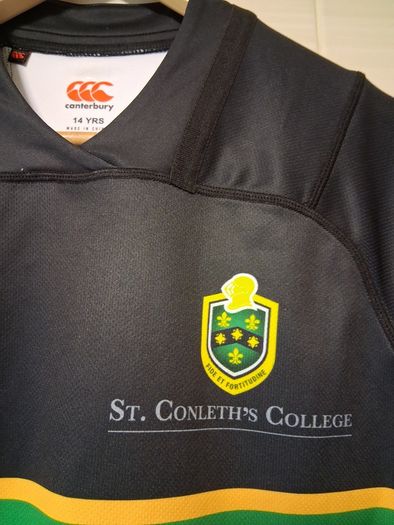 Saint Conleths School Dublin. Official Canterbury Home Rugby Jersey. Youth Age 14 Years. Collect In Dublin Or Receive Via Post.