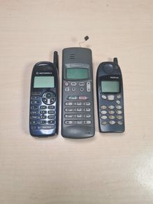 Vintage Nokia 5110 + Nokia Thx-6x Brick + Motorola M3788 Mobile Phones Faulty For Parts Repair