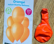 Gemar Orange balloons x8