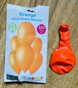 Gemar Orange balloons x8