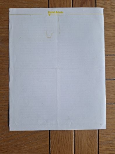1972 PULP Press Kit Michael Caine