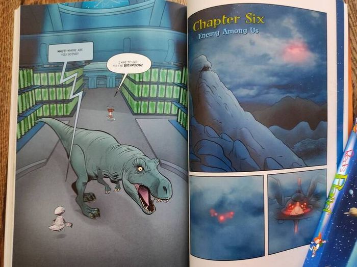 Red's Planet Comic Book 1 & 2 by Eddie Pittman, Age 8+