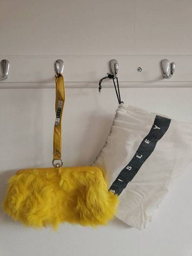 Sisley Rabbit Fur Bag