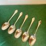 Antique A&D Sheffield Tea Spoons Image 2