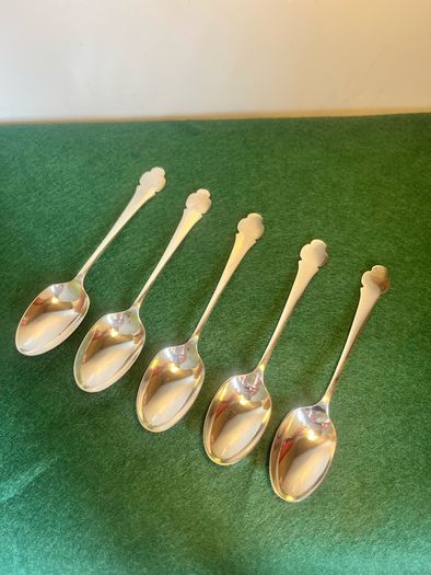 Antique A&D Sheffield Tea Spoons