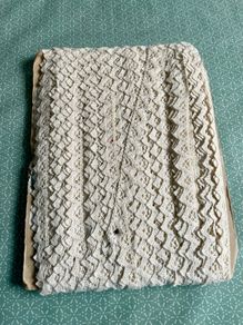 Vintage Cream Cotton Lace Trim 150m Deadstock Hickeys