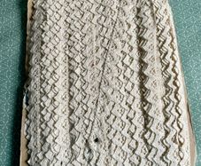 Vintage Cream Cotton Lace Trim 150m Deadstock Hickeys
