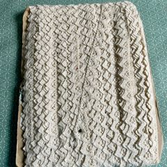 Vintage Cream Cotton Lace Trim 150m Deadstock Hickeys