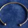 Vintage 9ct Yellow Gold Torque Bangle - Fully Hallmarked 375 - 2,8 grams Image 2