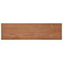 TV Cabinet 110x30x40 cm Solid Teak Wood Image 3