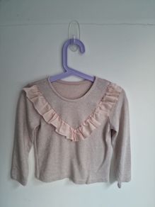 Girls 5-6yrs DUNNES frilled top