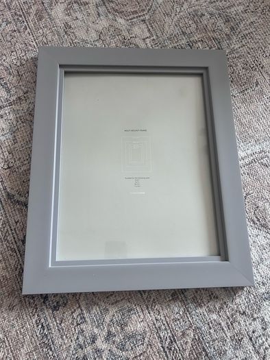 Grey picture frame 11x14inch