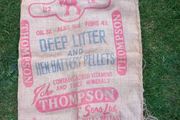 Burlap Feedsack
