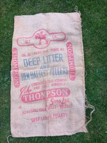 Burlap Feedsack