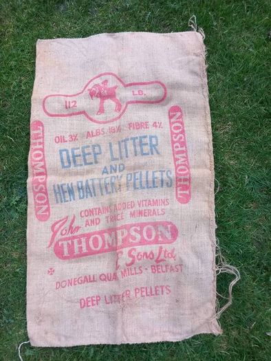 Burlap Feedsack