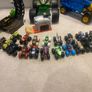 Hot Wheels Monster Trucks collection with transporter and track Image 2