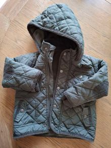Boys jacket 9-12months (dark green)