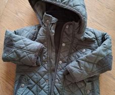 Boys jacket 9-12months (dark green)