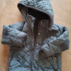Boys jacket 9-12months (dark green)