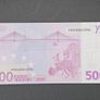 500 Euro Banknote Uncirculated Collectors Item Image 2