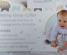 Baby tummy time roller.