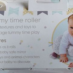 Baby tummy time roller.