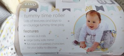 Baby tummy time roller.
