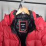 Superdry Women Red Hooded Down Puffer Jacket Size S Image 6