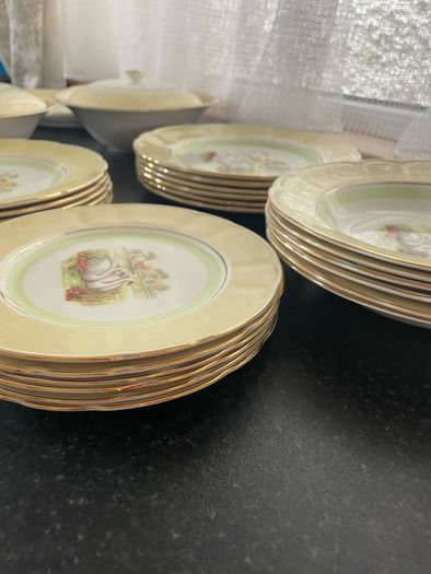 Vintage Arklow Pottery Dinner Set