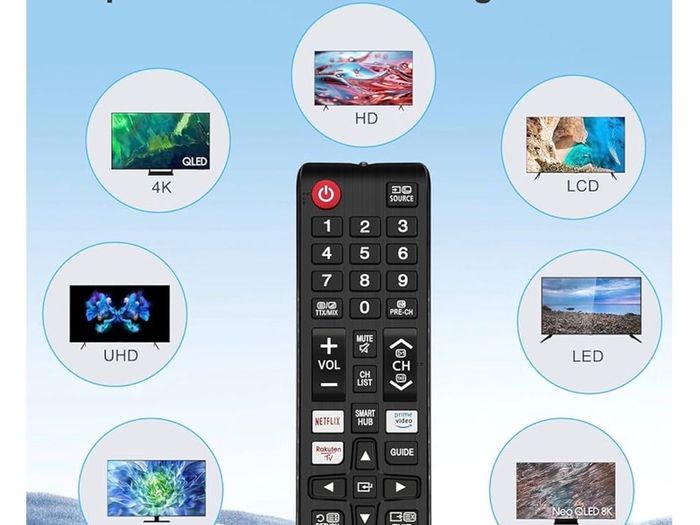 Samsung Smart TV Remote Control For All Samsung Smart TV.